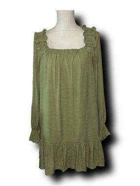 slim fit dress slacks Rent River Island Lime Green Satin Long Sleeve Mini Dress